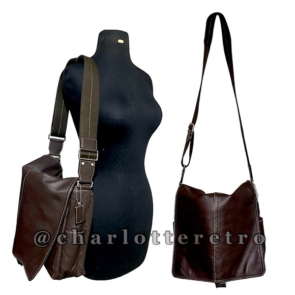 COACH • Lenox Leather Messenger • 70105 - Picture 1 of 16